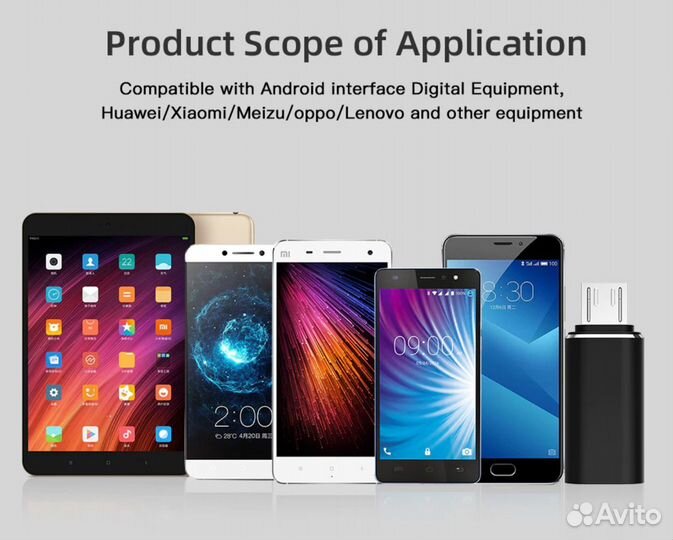 Адаптер типа C USB C к Micro USB