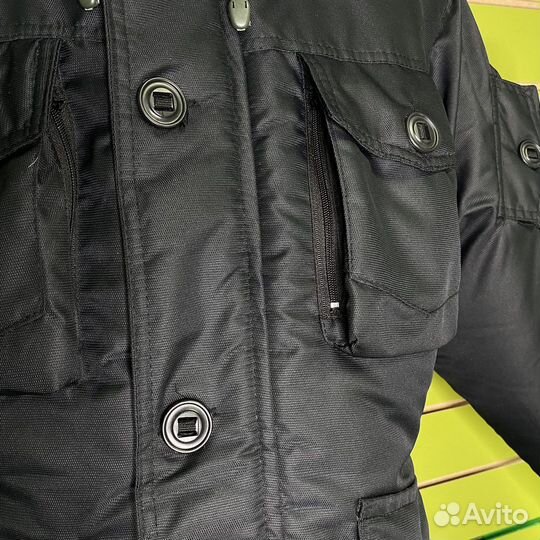 Костюм зимний Горка 8 таслан черный