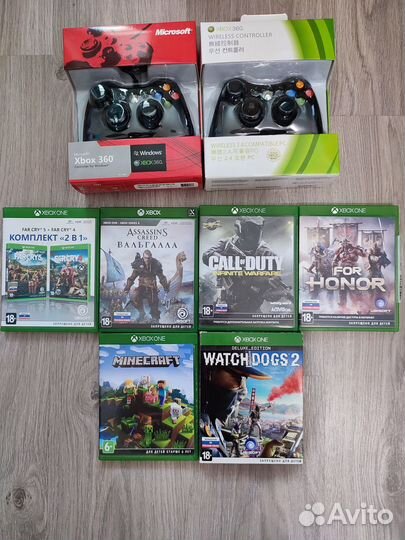Игры и джойстики Xbox