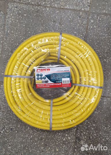 Шланг поливочный армированный, 3-слойный, 3/4