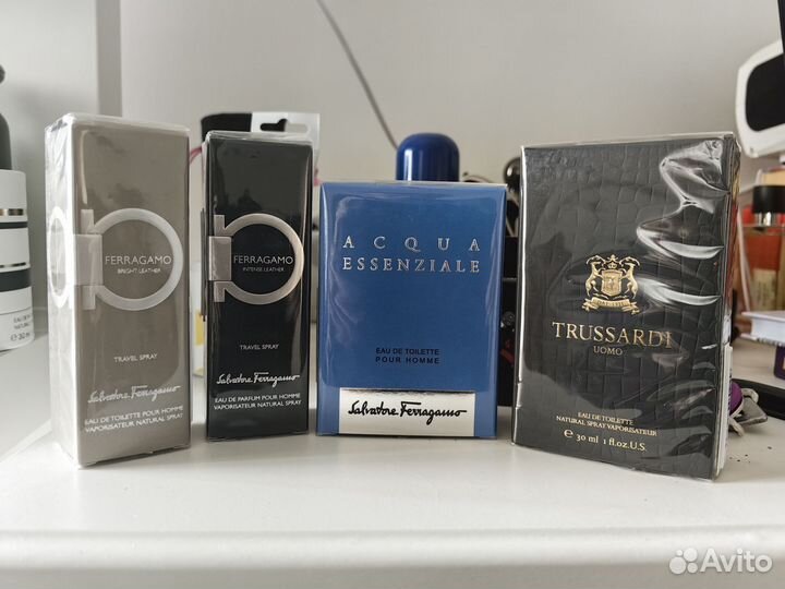 Муж. парфюм salvatore ferragamo новые