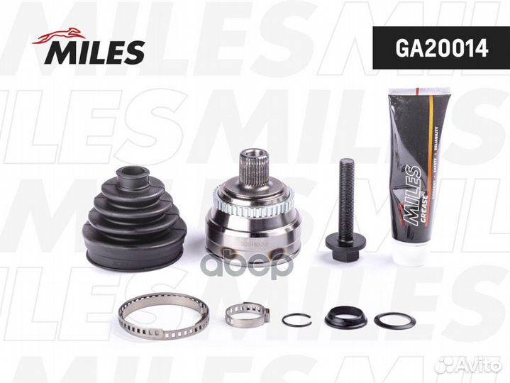 Шарнирный комплект, приводной вал GA20014 Miles