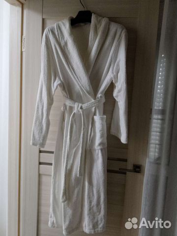 Мужской махровый халат 52 размер