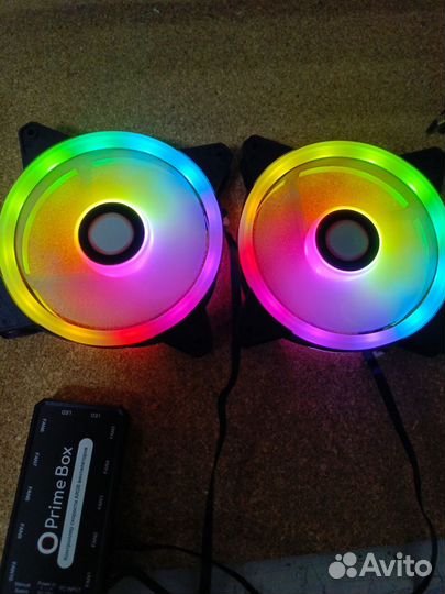 Кулер корпусные RGB 120