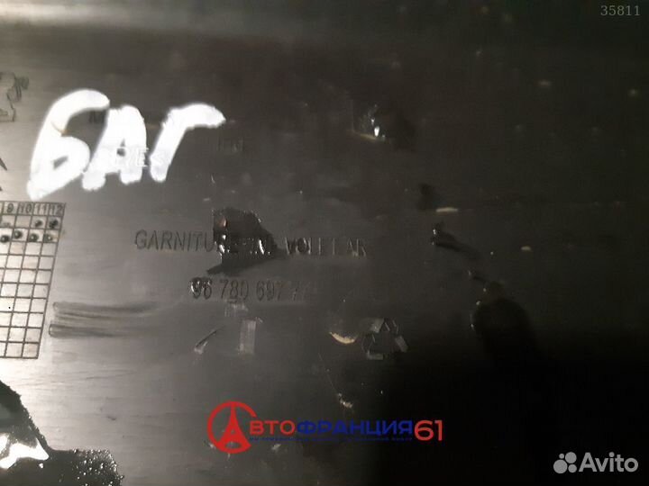 Обшивка крышки багажника, 9678069777ZD peugeot 200