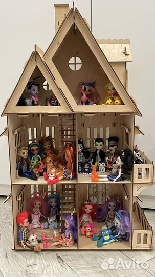 Домик кукольный с энчантималс