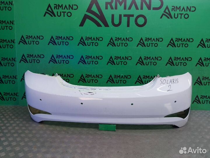 Бампер задний Hyundai Solaris 1 2014-2017