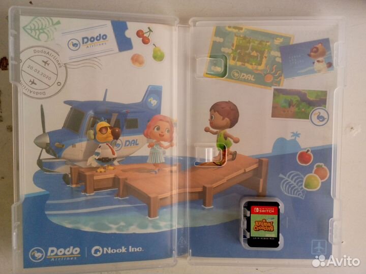 Animal crossing картридж