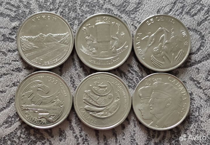 Монеты Канады