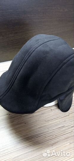 Кепка мужская зимняя замша 59 см