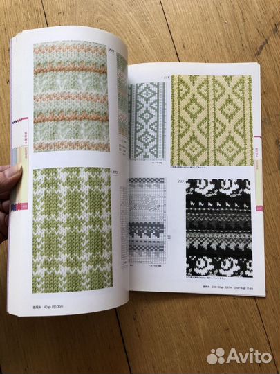 Японская книга по вязанию 250 knitting patterns