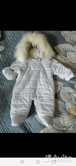 Комплект на выписку зима+комбинезон в подарок
