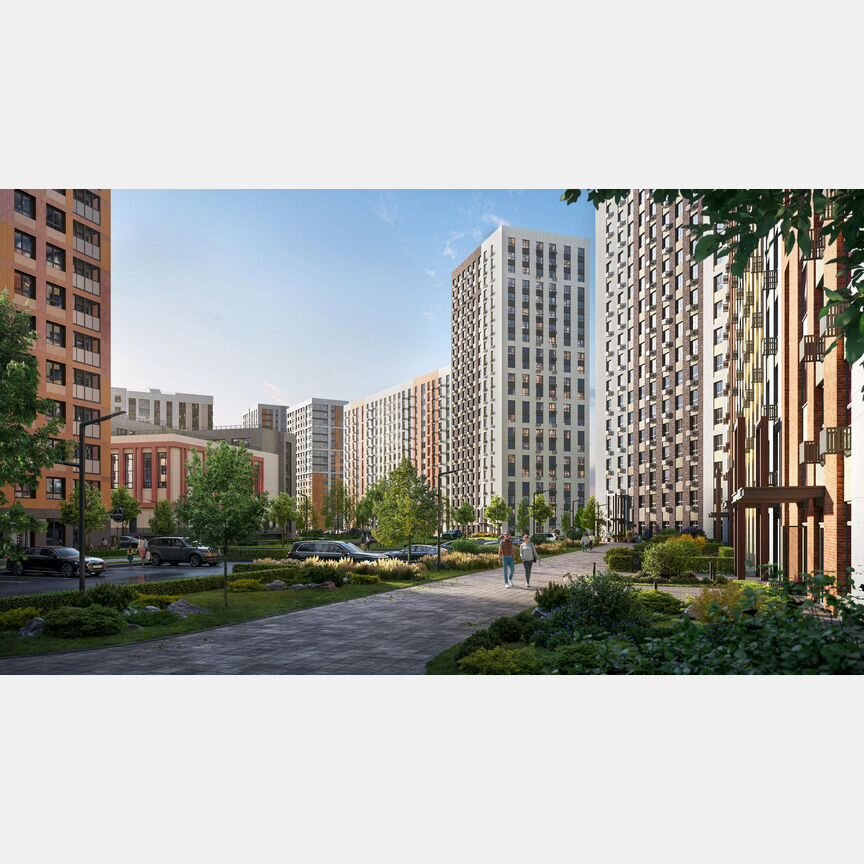 2-к. квартира, 62 м², 2/19 эт.