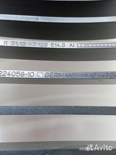 Решетка радиатора bmw 116