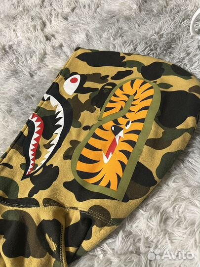 Зип Худи Bape Shark Full Zip Hoodie оригинал