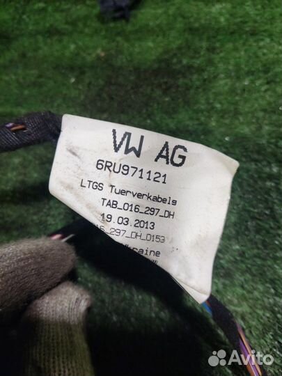 Проводка двери передняя правая Volkswagen Polo SED