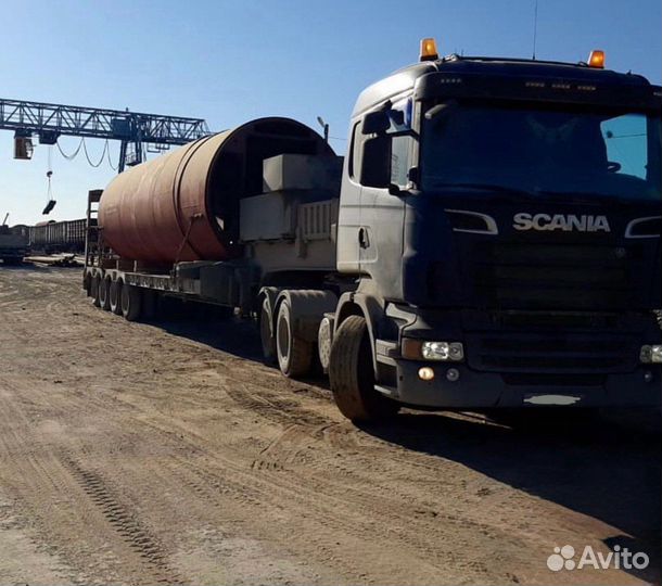 Трал перевозка негабаритных грузов