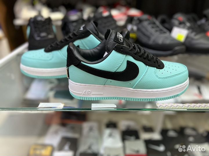 Кроссовки nike air force 1 x tiffany