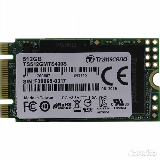 Внутренний жесткий диск Transcend TS512gmts 239959