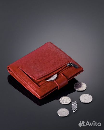Кошелек картхолдер натуральная кожа