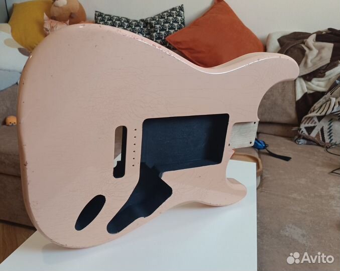 Stratocaster Relic Shell Pink Body