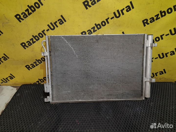 Радиатор кондиционера оригинал Киа Рио 3