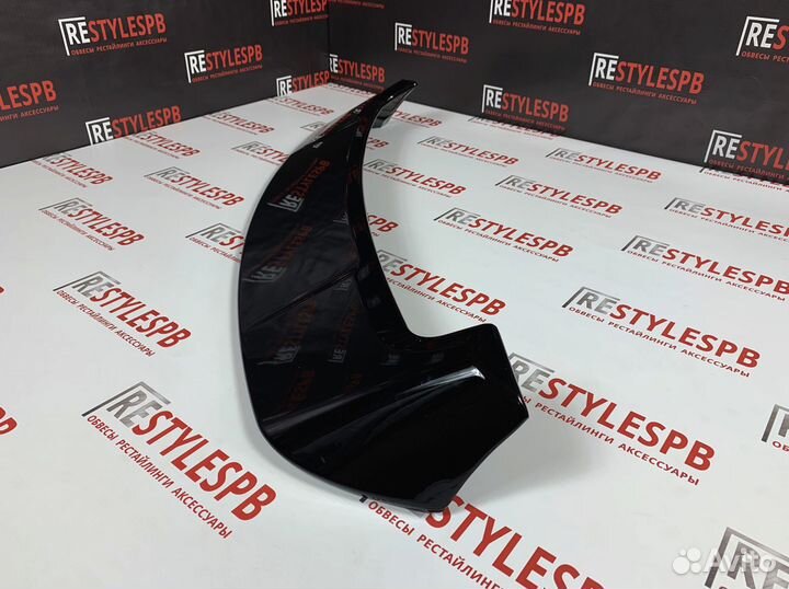 Спойлер Наверх Mitsubishi Outlander Черный