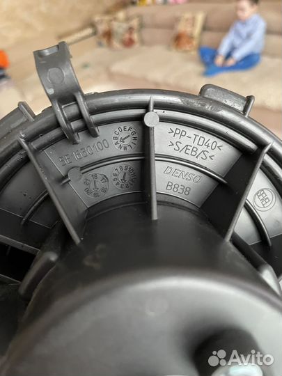 Вентилятор печки Peugeot Boxer