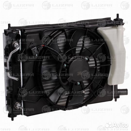 Блок охлаждения Хендай Солярис 2017- АКПП