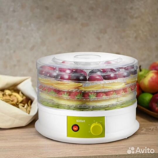 Сушилка для овощей и фруктов Kitfort кт-1926