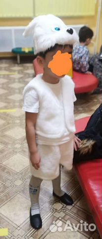 Новогодний костюм зайца 104