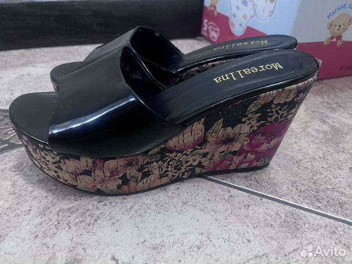 Сабо на танкетке38