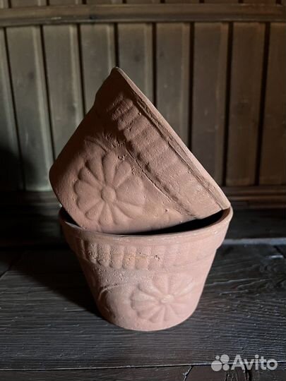 Горшок для цветов глиняные