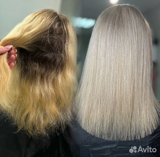 Прикорневое мелирование/тонирование