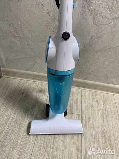 Вертикальный пылесос Kitfort кт-523-2, Blue