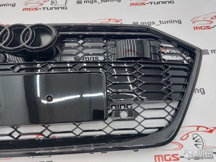 Решетка RS7#3 под радар Audi A7 4K 2018+ Ауди А7