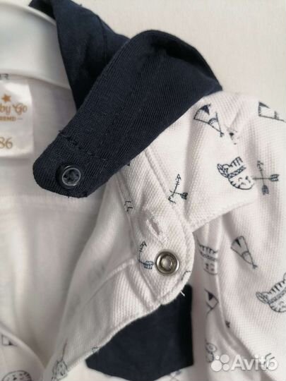 Рубашка летняя детская 86