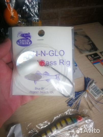 Рыболовные снасти разные. Одним лотом