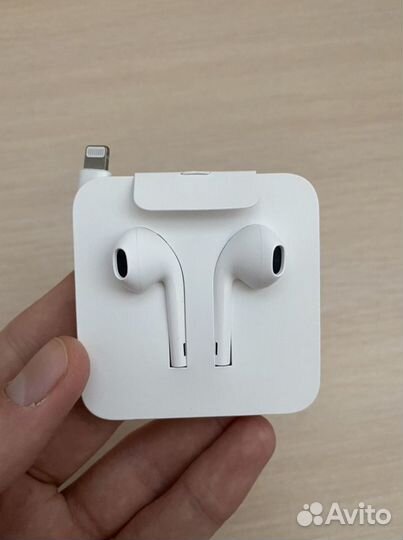 Наушники Apple Earpods Lightning Оригинал