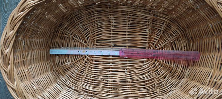 Корзина плетеная большая для животных