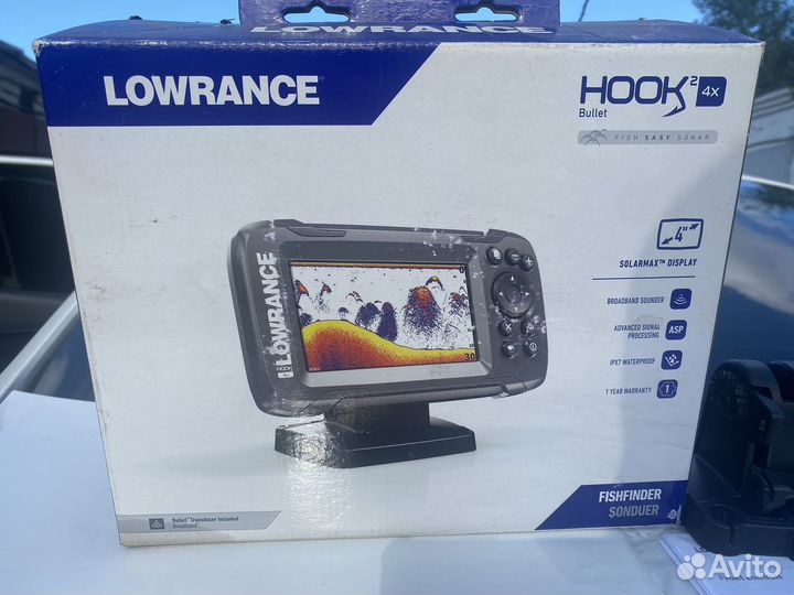 Эхолот lowrance hook 2 4x