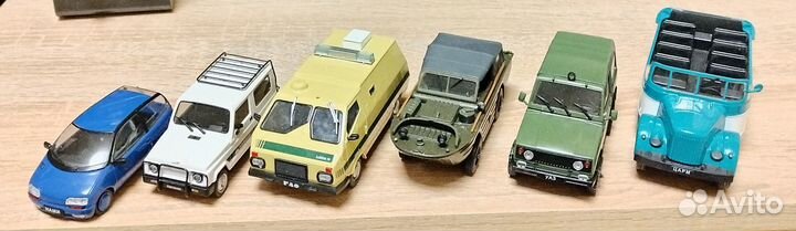 Модели автомобилей 1:43