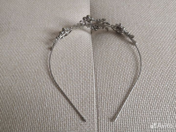 Свадебный ободок бу