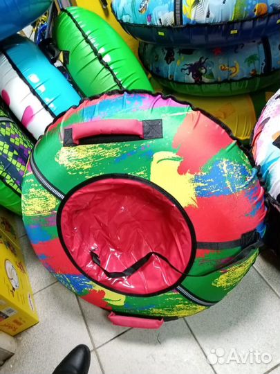 Тюбинг Ватрушка 95 санки надувные в наличии