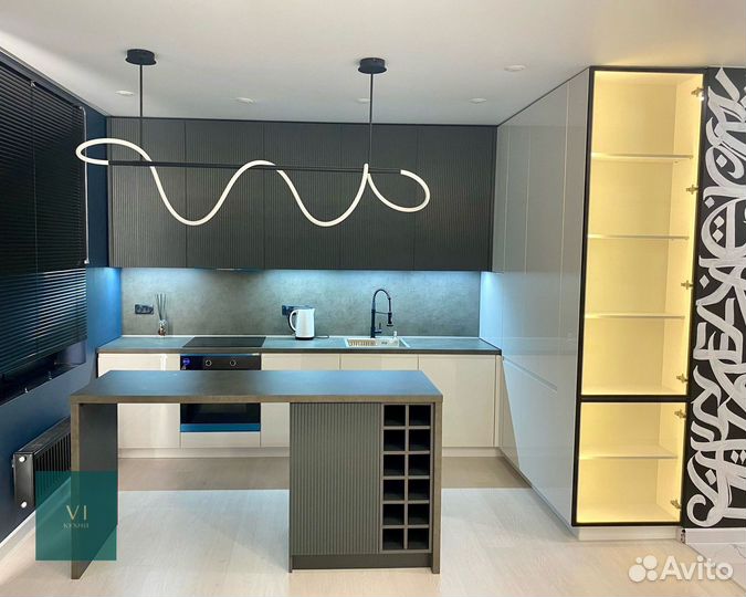 Встраиваемый кухонный гарнитур