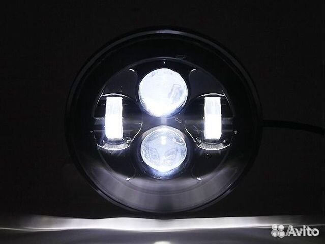 Светодиодные фары(оптика) С линзой на УАЗ, нива