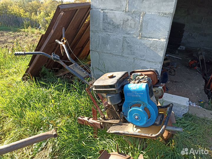 Мотоблок с прицепом