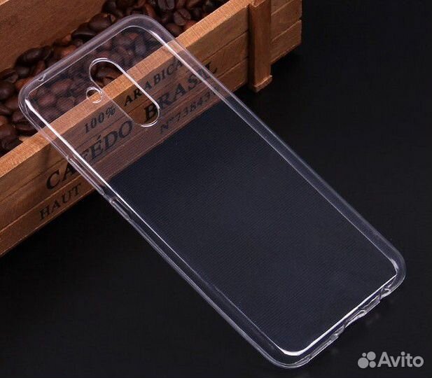 Силиконовый чехол Huawei Mate 20 Lite прозрачный