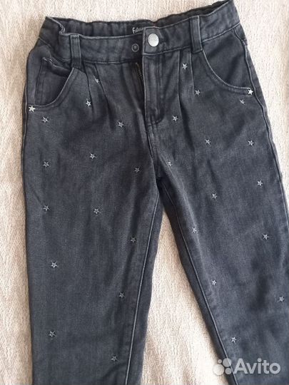 Джинсы для девочки 116-122