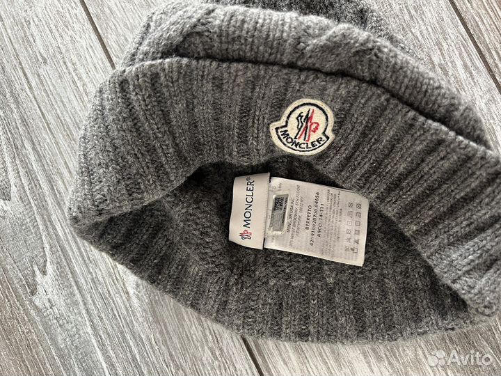 Moncler Berretto оригинал шапка 100 шерсть
